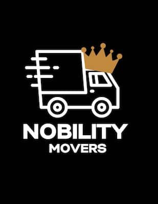 Nobility Mover black logo with removalist truck